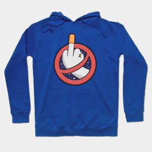 No f-ing smoking Hoodie